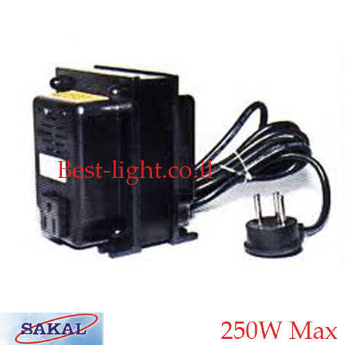 ממיר מתח 110V ל 220V עד SAKAL 250W