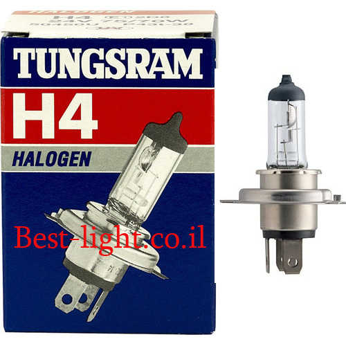 נורה ראשית לרכב Tungsram H4
