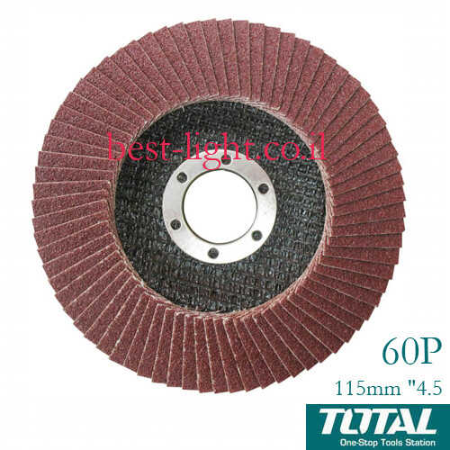 דיסק פלפ להשחזה וליטוש TOTAL TAC631152 4.5
